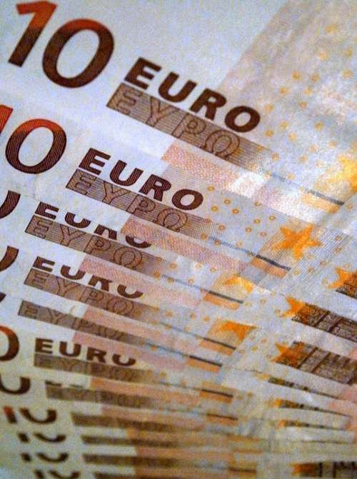 Currency Euro Money Dollar Bill Bills Play Money