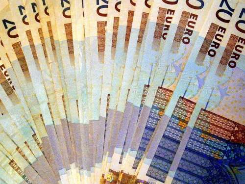 Currency Euro Money Dollar Bill Bills Play Money