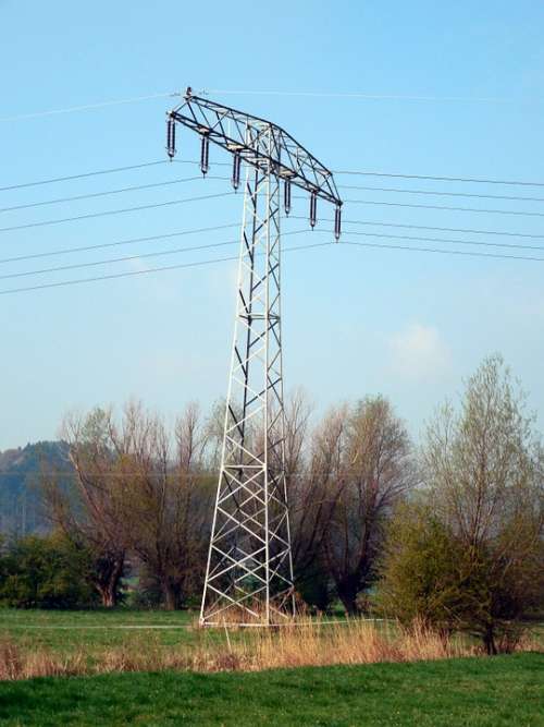 Current Electricity Power Line Upper Lines