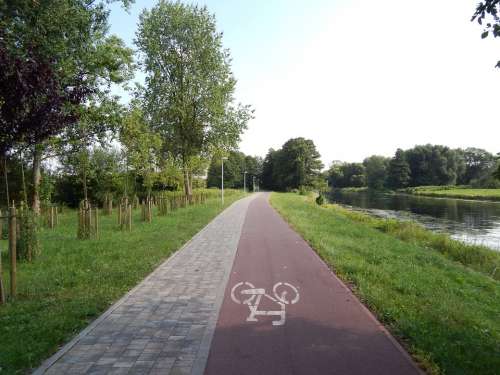Cycle Route Cycling Road Way Alley