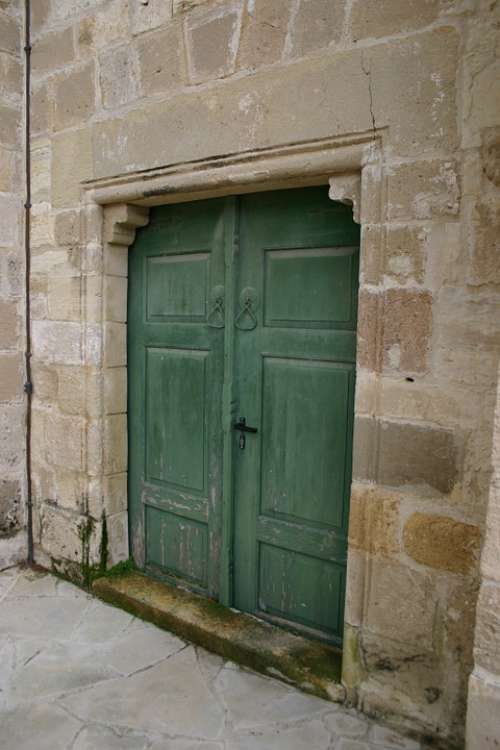 Cyprus Mosque Doorway Building Mediterranean