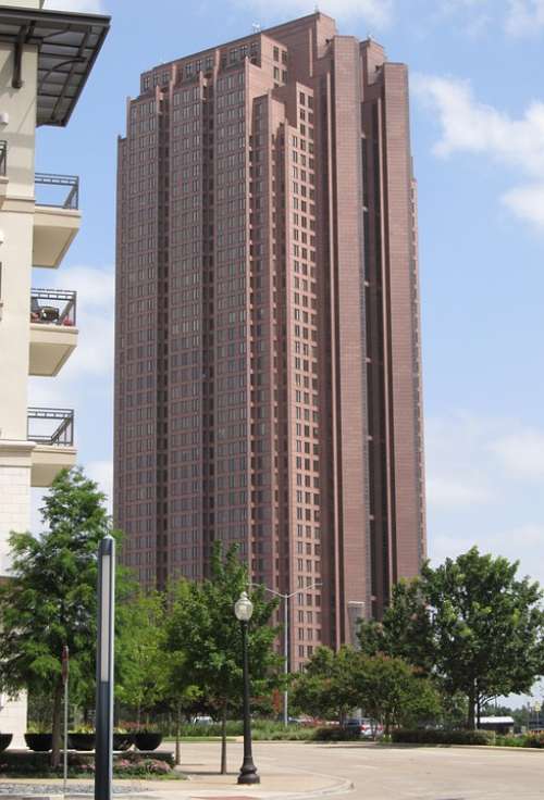 Dallas Skyline Buildings Downtown Office Buildings