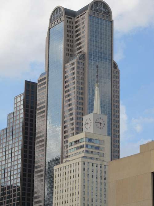 Dallas Skyline Dallas Buildings Downtown