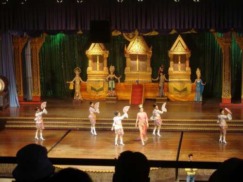 Dance Performance Culture Show Pattaya Thailand
