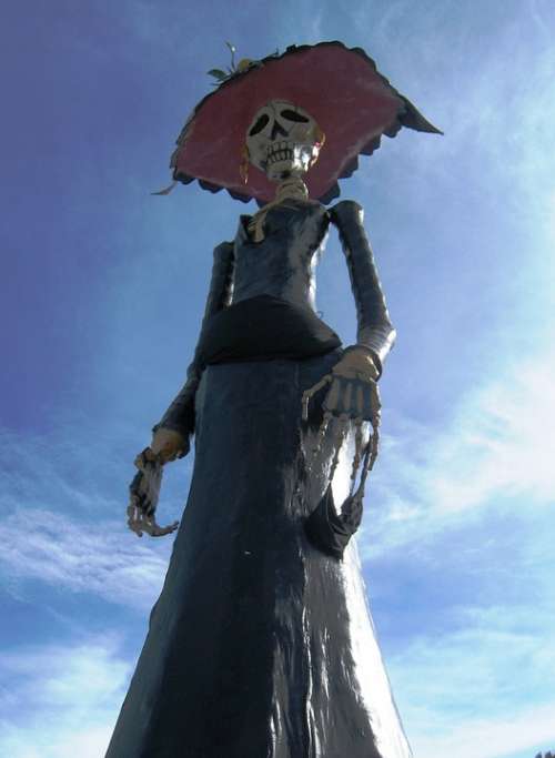 Day Of The Dead Mexico Skull Skeleton