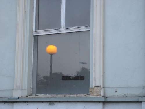 Decay Bare Light Lamp Dilapidated Window