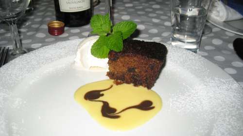 Dessert Sweet Delicious Chocolate Cake Cake
