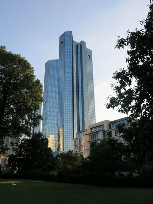 Deutsche Bank Frankfurt Bank Building