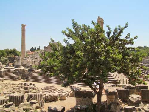 Didim Turkey History Temple Stone Construction