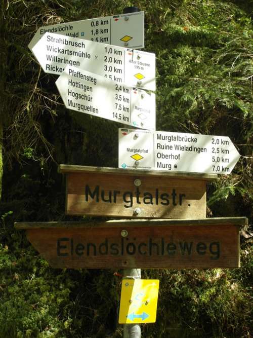 Directory Murg Valley Black Forest High Rhine
