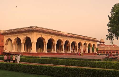 Diwan-I-Am Agra Fort Hall Of Audience Unesco Site
