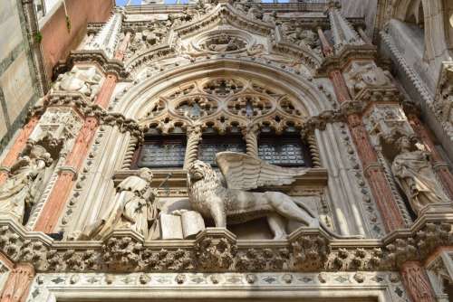 Doge Palace Venice Italy Palace Venetian Lion
