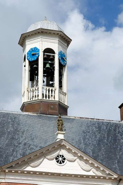 Dokkum Town Hall Friesland Carillon Roof