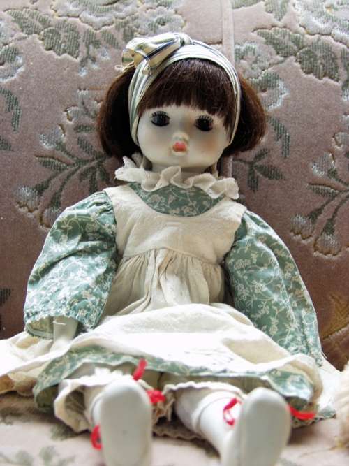 Doll Girl Porcelain Sitting Toys