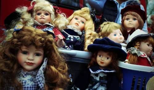 Dolls Toys Girl Figure Faces Face Doll Face Head