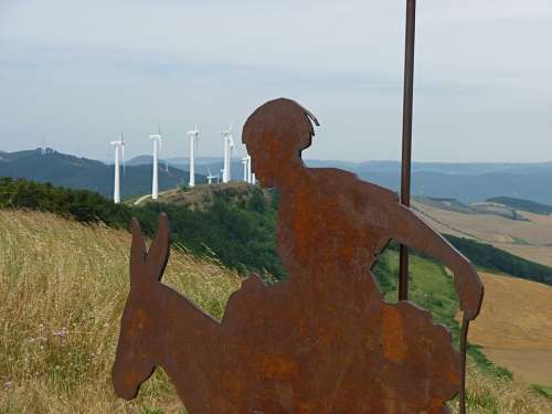 Don Quixote Windmills Wind Power Don Quijote Wind