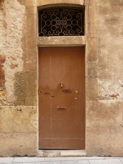Door Architecture Wood Wooden Decorative Entrance