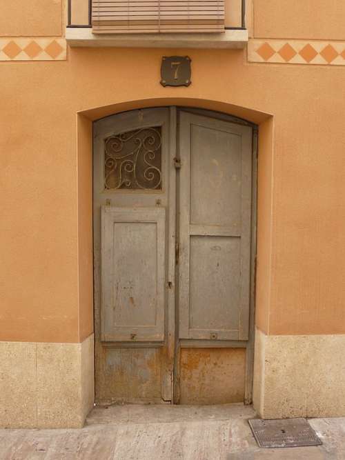 Door Wood Wooden Decorative Entrance Doorway