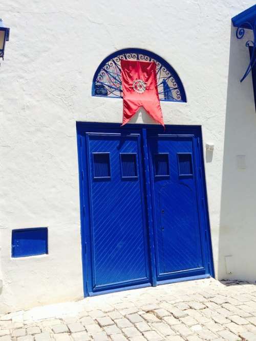 Door Goal Tunisia Flag Input House Entrance