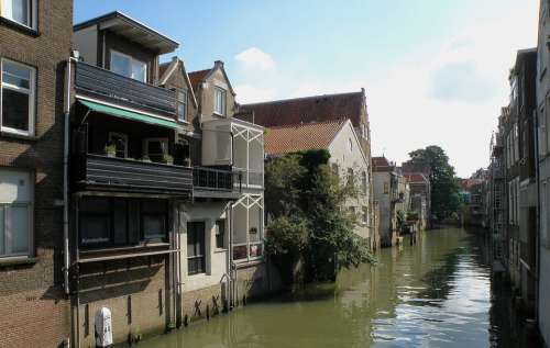 Dordrecht Netherlands City Urban Buildings