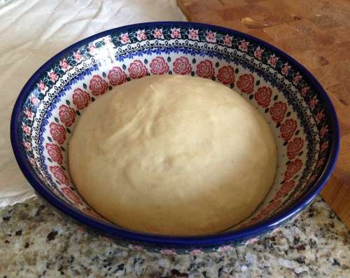 Dough Baking Bowl Bread Cooking Food