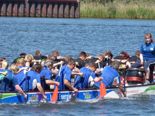 Dragon Boat Boat Water Sports Competition Sport