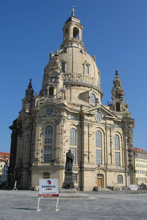 Dresden Architecture Church Of Our Lady Church
