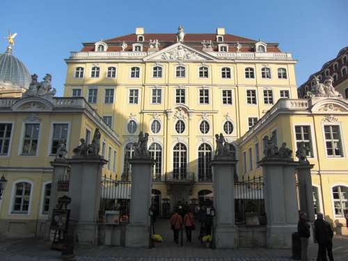 Dresden Saxony City Historically Building