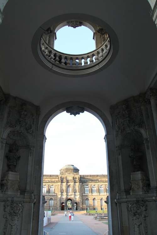 Dresden Germany Zwinger Palace Buildings