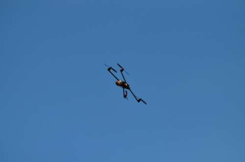 Drone Flying Object Warthox Fquad Flyduino X 2208