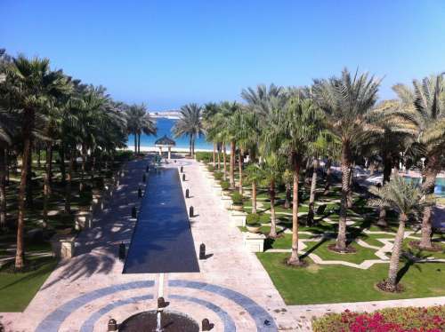 Dubai Tower Burj Height Hotel View Sea Palms