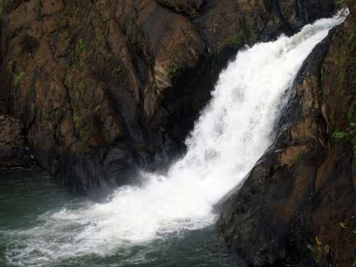 Dudhsagar Waterfall Dudh Sagar Goa Sahyadri