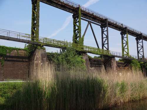 Duisburg Bridge Factory Ruhr Area