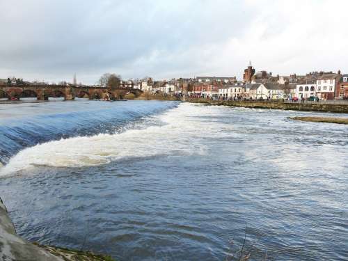 Dumfries Scotland Nith Galloway River Picturesque