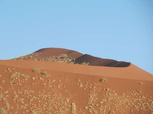 Dune Desert Sand Sky Landscape Namib