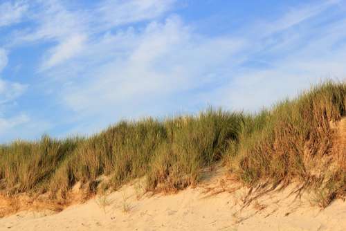 Dunes Sand Sky North Sea Föhr