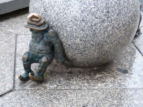 Dwarf Gnome Kobold Figure Funny Fabric Cheeky