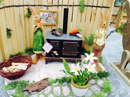 Easter Rabbit Kitchen