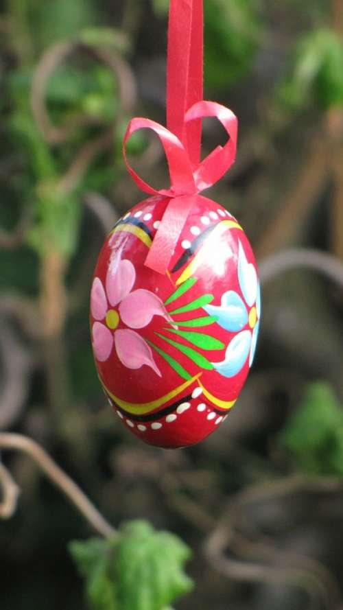 Easter Egg Painted Egg Easter Eggs Tree Decorations