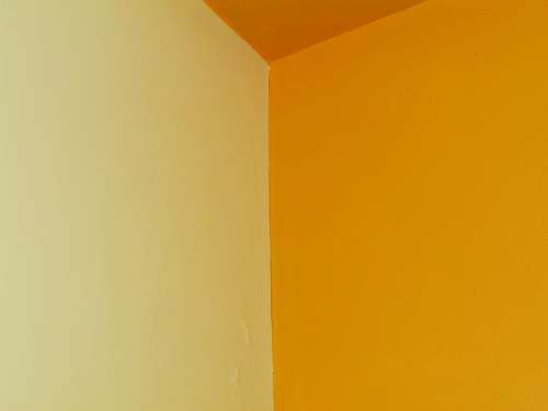 Edge Room Color Combination Wall Yellow White