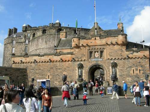 Edinburgh Castle Scotland Landscape City
