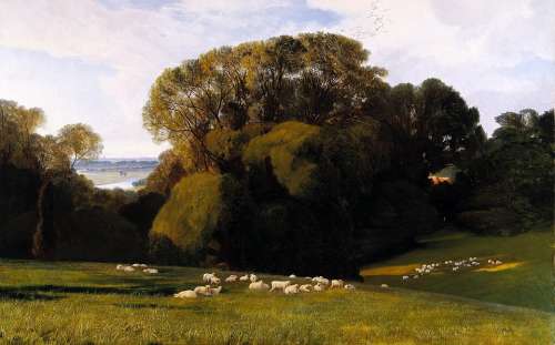 Edward Lear Landscape Painting Art Artistic