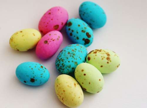 Egg Sweetness Colorful Sugar Eggs