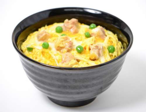 Egg Bowl Of Rice Japanese Food Food Donburi