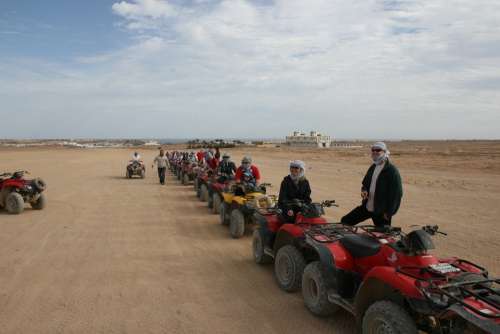 Egypt Adventure Desert Africa Quad Cycle