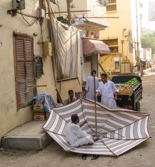 Egypt Aswan Artisans Parasol