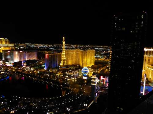 Eiffel Tower Vegas Night Eiffel Tower Casino