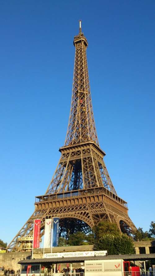 Eiffel Tower Paris France Architecture Tower Expo