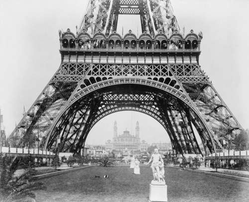 Eiffel Tower Vintage Paris Retro Europe Landmark