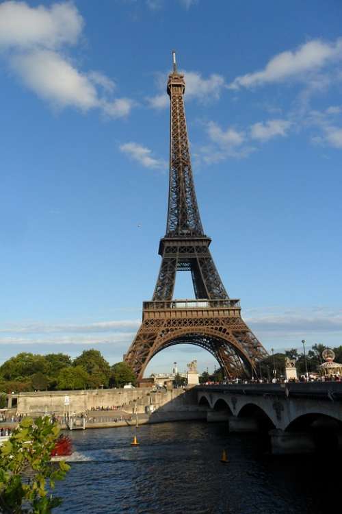 Eiffel Tower Paris France Tower The Design Of The